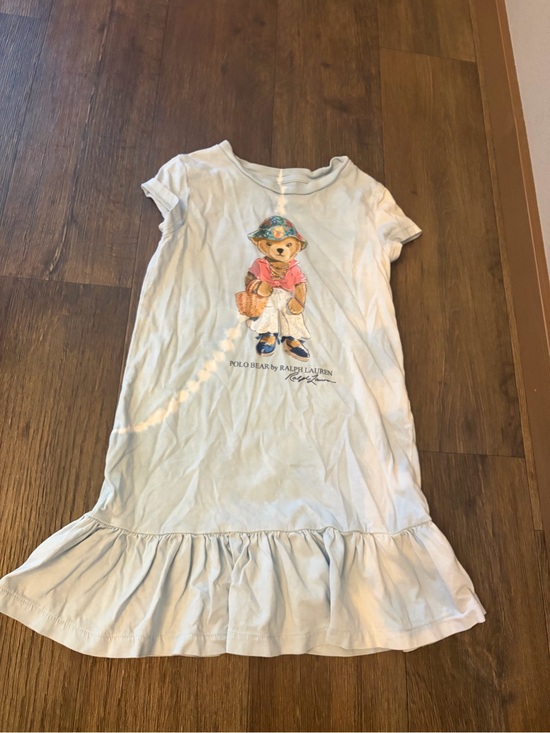 Polo Ralph Lauren Other - Polo Ralph Lauren Girls 5 Bear Blue Tie Dye Dress